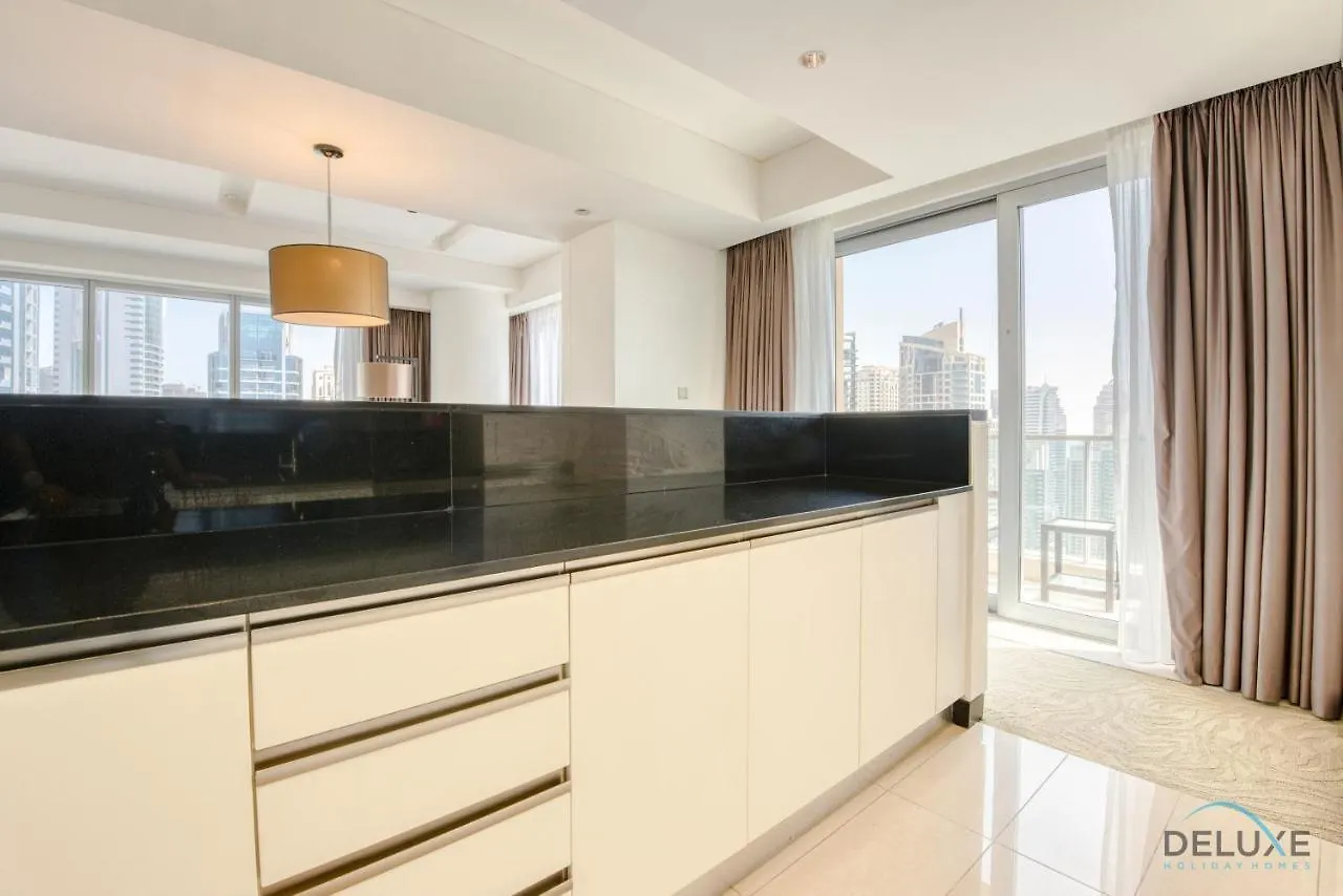 아파트 Pristine 3Br At The Address Residences Dubai Marina By Deluxe Holiday Homes 아랍에미리트